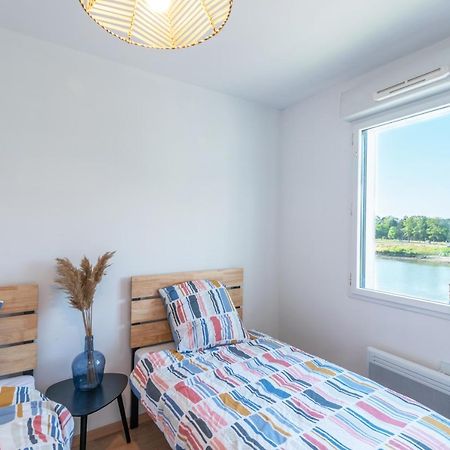 Appartement Saint Goustan : Vue sur la rivière Auray Esterno foto