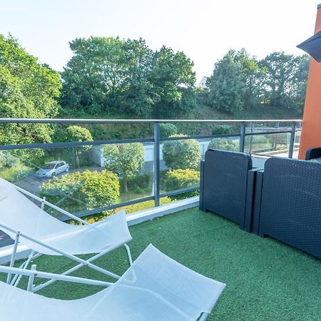 Appartement Saint Goustan : Vue sur la rivière Auray Esterno foto