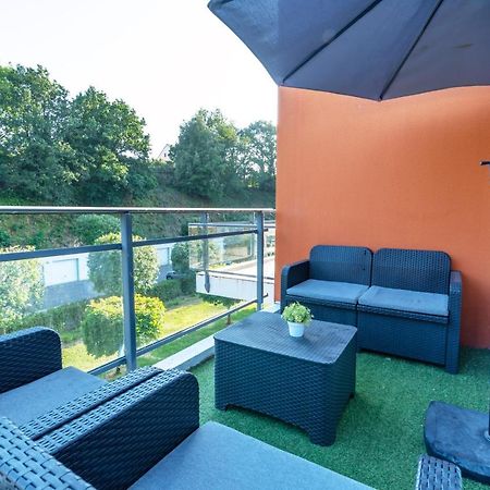 Appartement Saint Goustan : Vue sur la rivière Auray Esterno foto